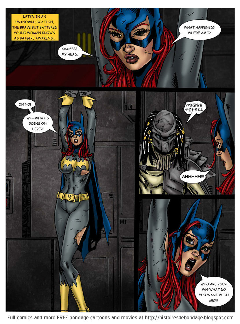 Rare superheroine in bondage cartoon page 10 full