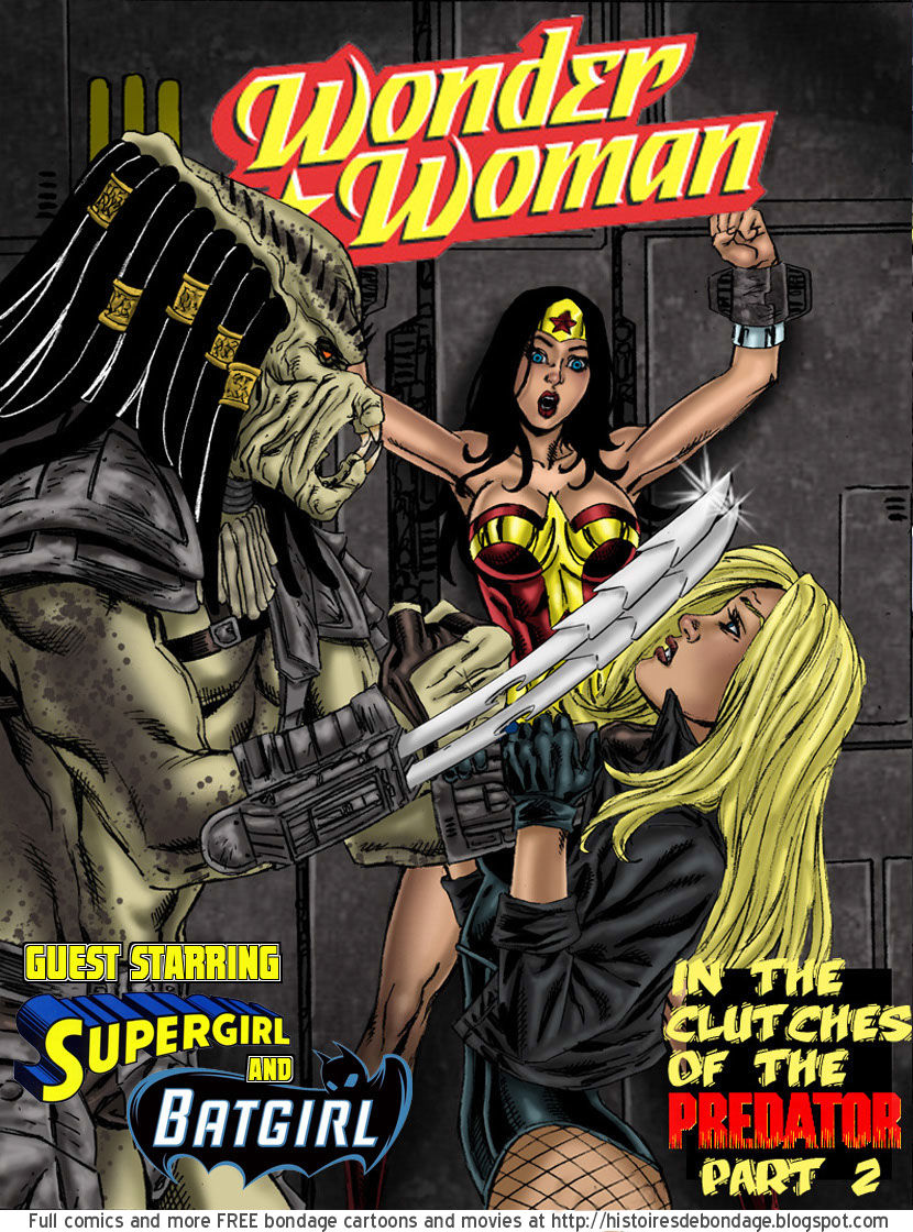 Rare superheroine in bondage cartoon page 9 full