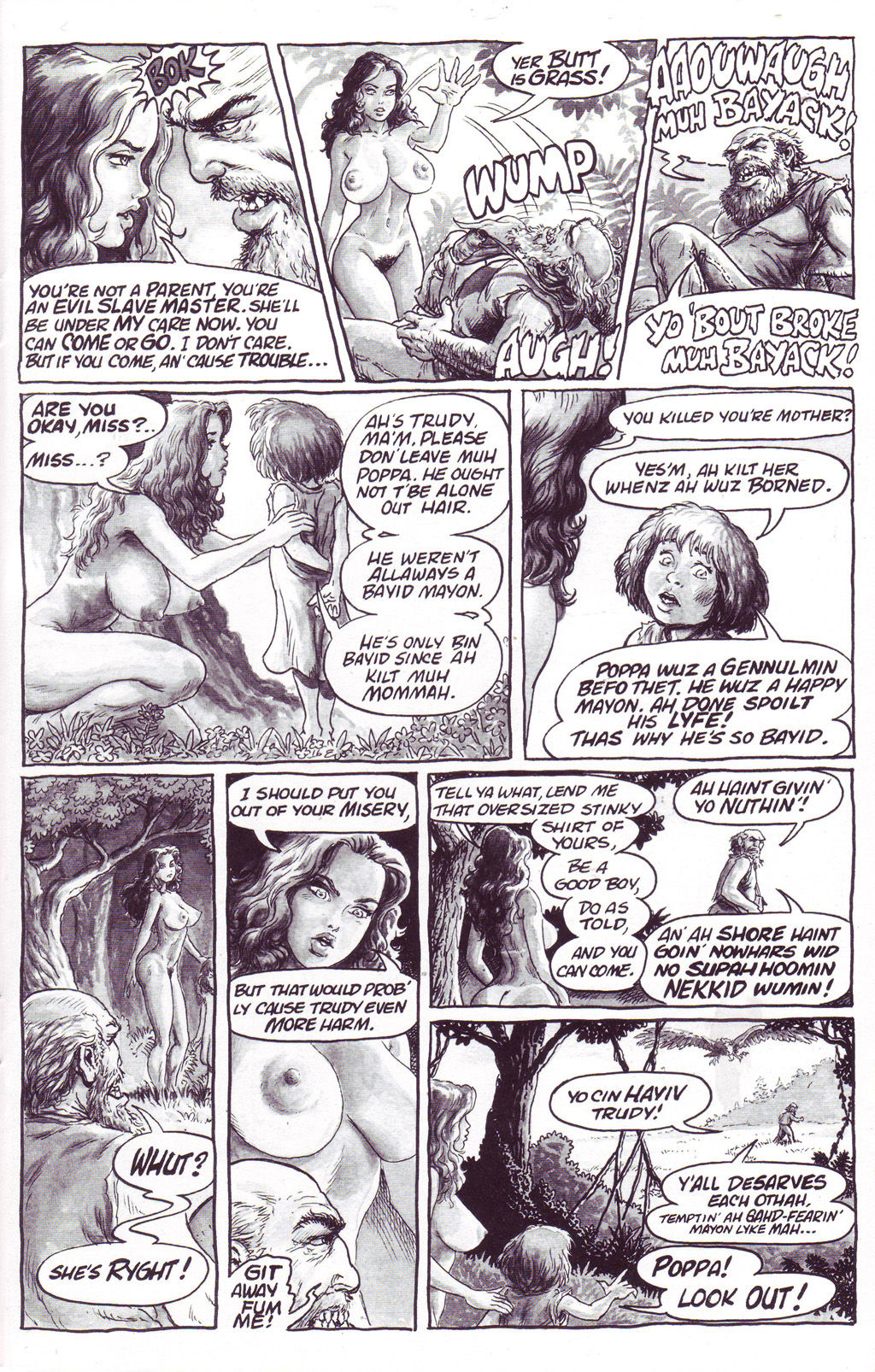 Cavewoman - Jungle Tales 3 / Blonde Medusa page 7 full