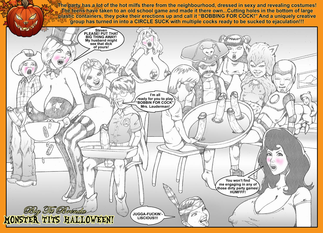 Big Tit Brenda - Monster Tits Halloween page 4 full