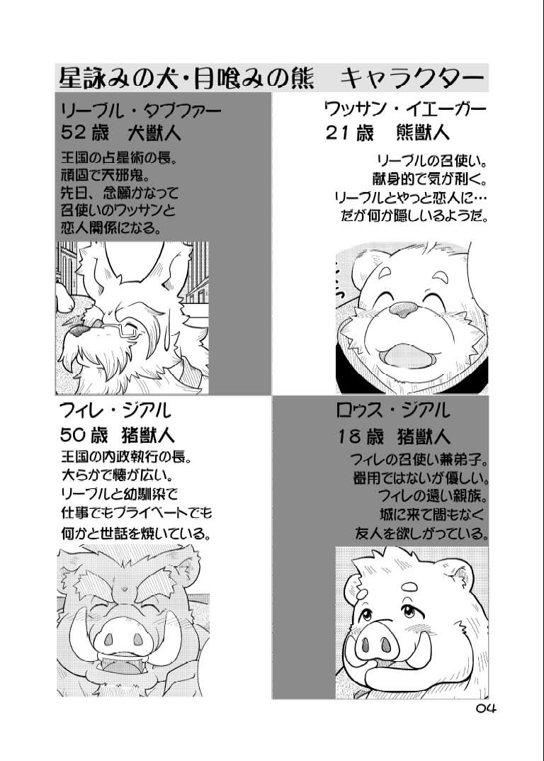 Hoshiyomi no Inu Tsukihami no Kuma 4 page 3 full