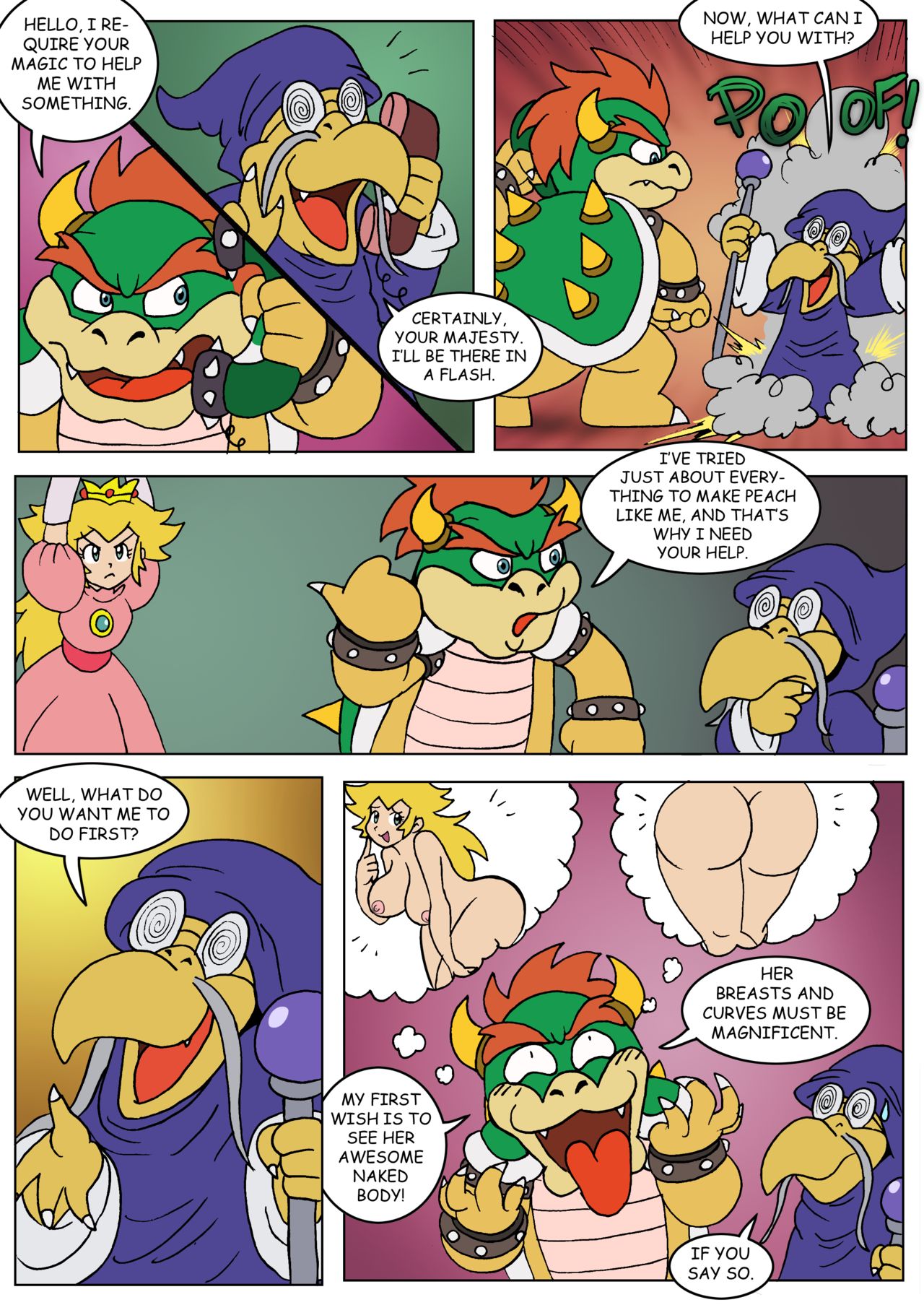 Peach's Tail of Escape page 3 full