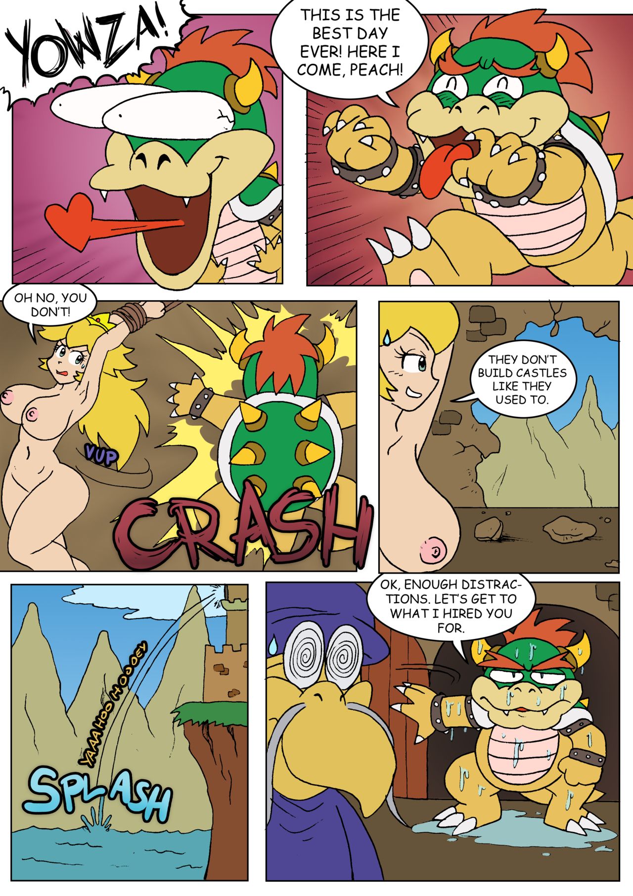 Peach's Tail of Escape page 6 full