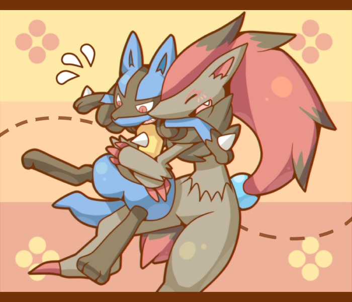 Zoroark ♂ X Lucario ♀ page 1 full