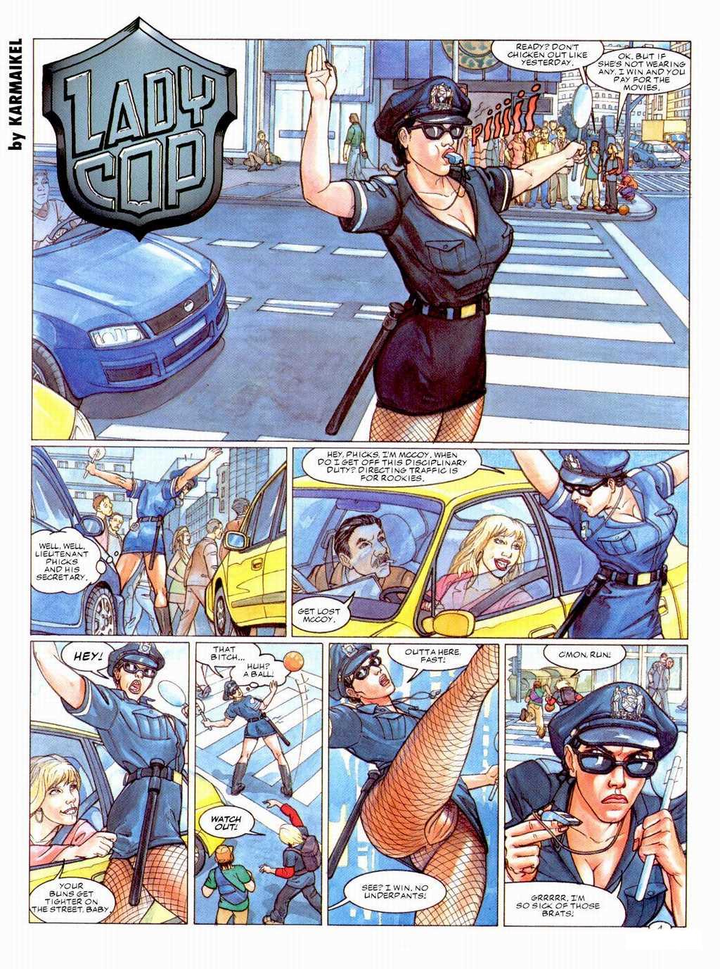 Lady Cop 1 page 1 full