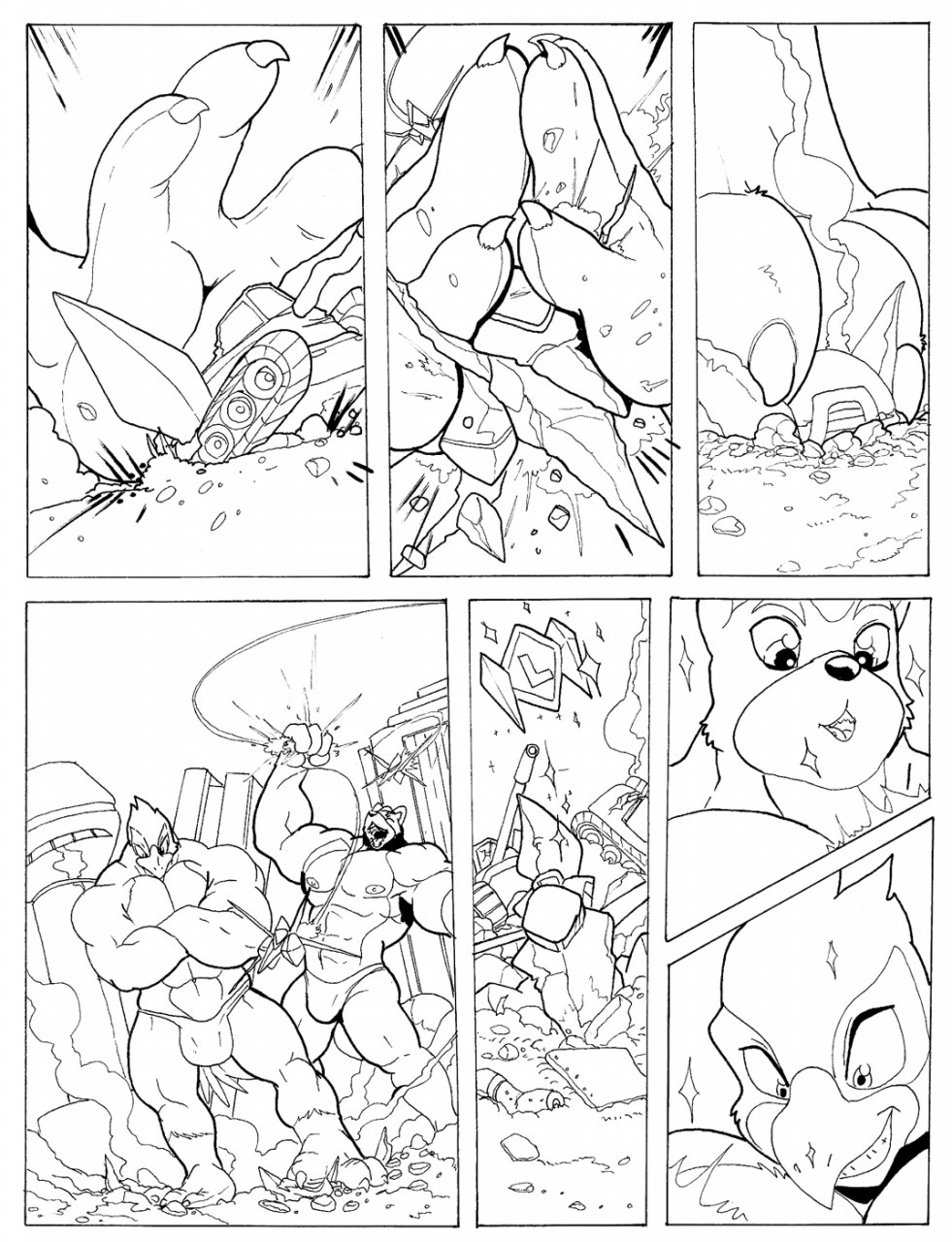 Star Fox Macro Assault page 6 full