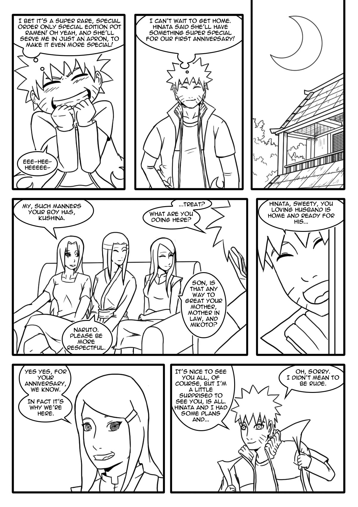 NaruHina: Anniversary tradition page 1 full