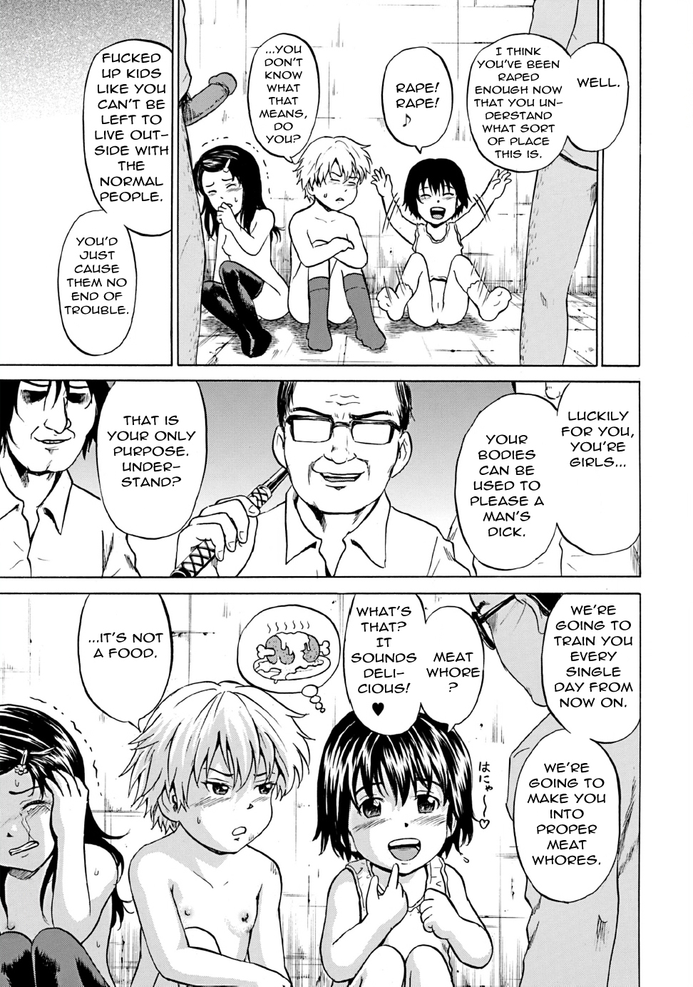 Kizudarake no Shoujo-tachi | Grievously Wounded Girls Ch. 5   =StatistcallyNP= page 5 full