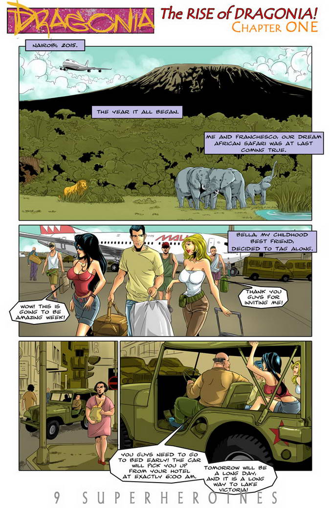 Dragonia - The Rise of Dragonia page 1 full