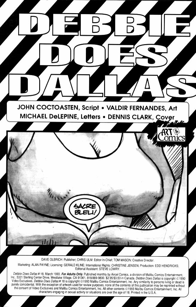 Debbie Does Dallas #18 page 2 full
