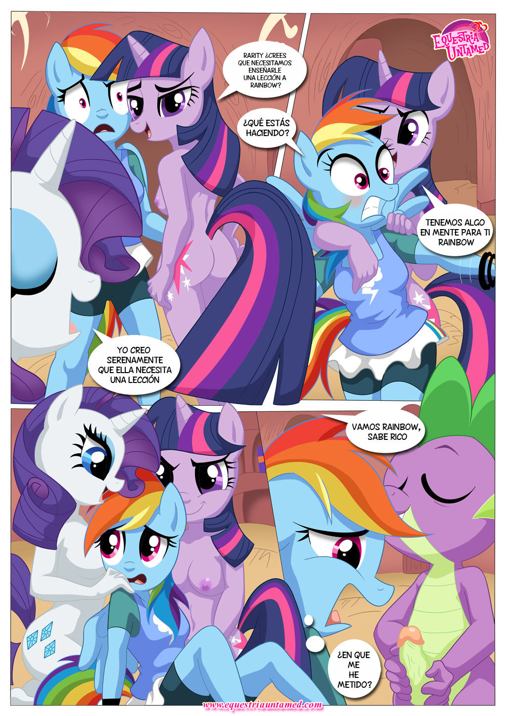 My Little Orgy page 6 full