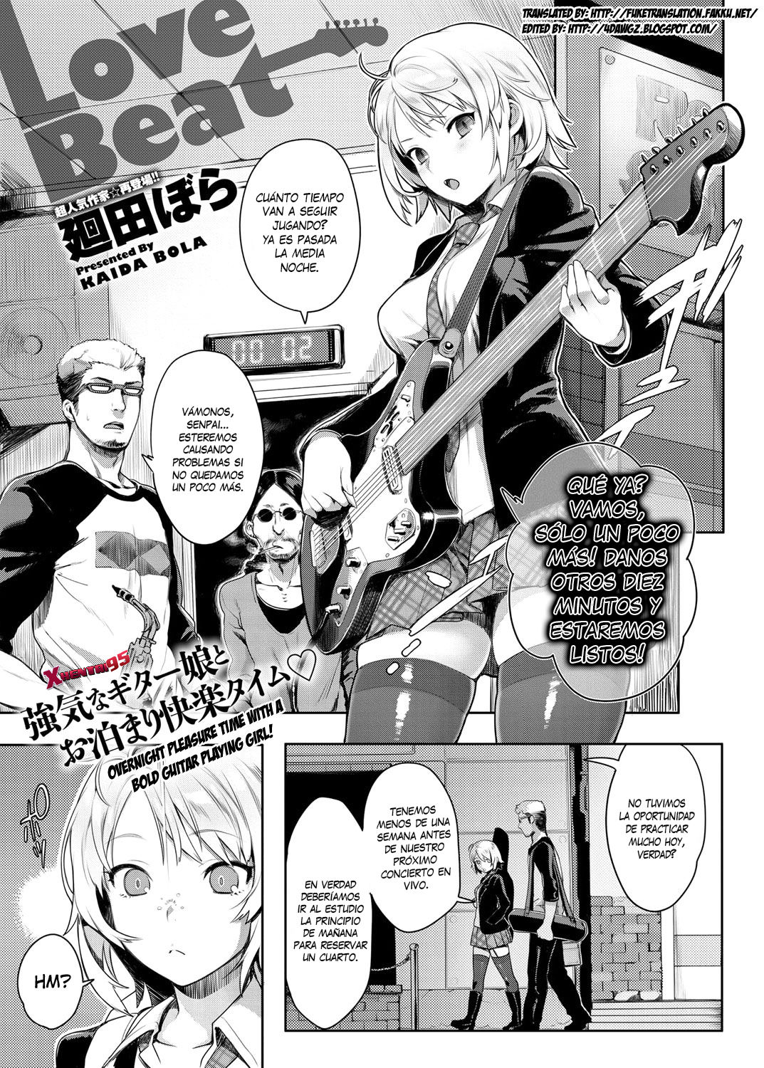 Love Beat | Latido de Amor page 1 full