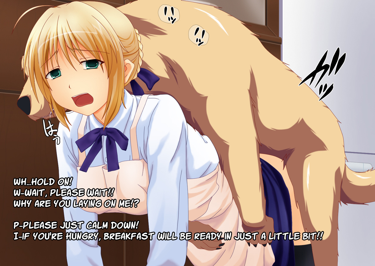 Saber to Inu no Orusuban | Saber and Dog's Caretaking page 9 full