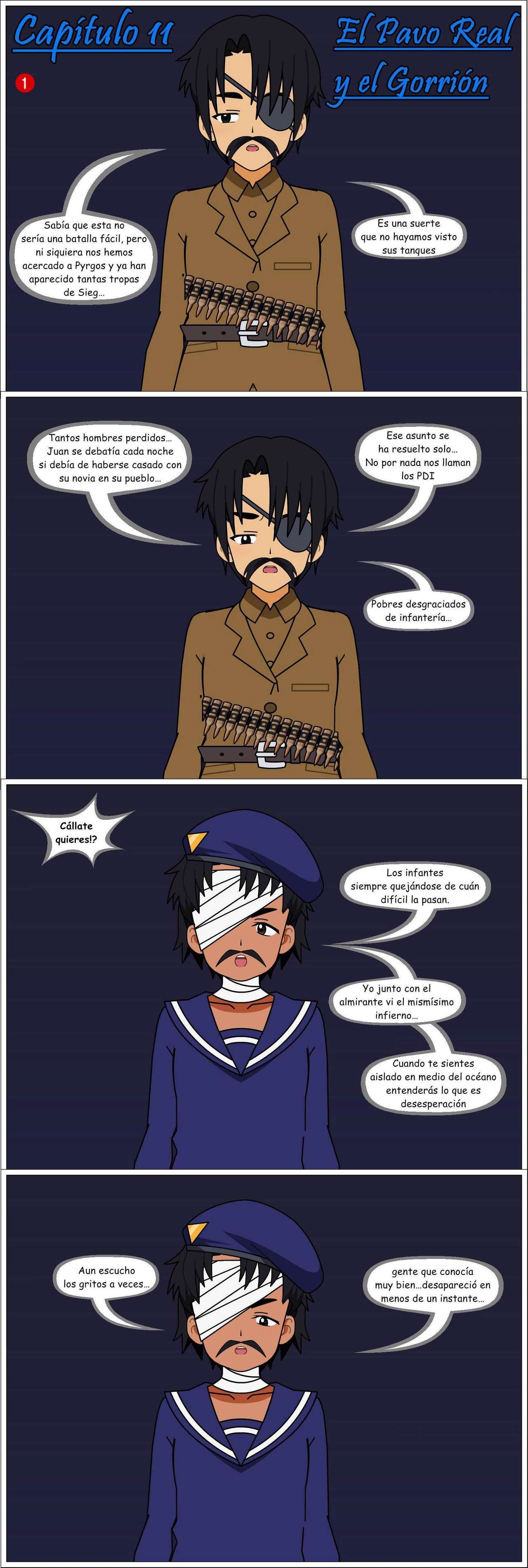 Proyecto Schwan Capitulo 11: El Pavo Real y el Gorrión page 2 full