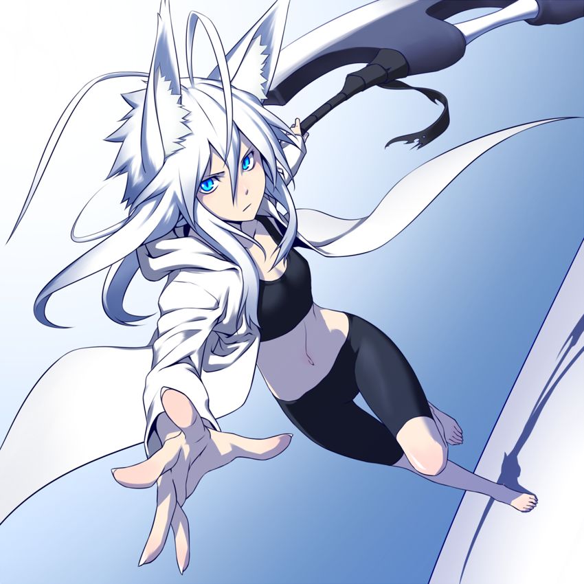 White haired girls page 9 full