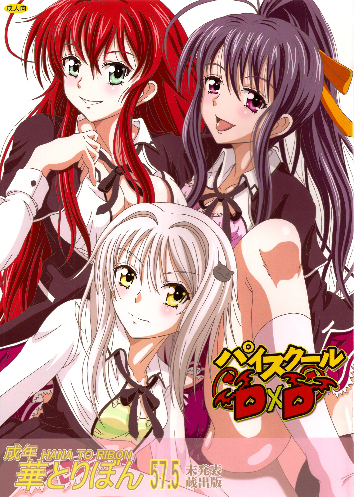 Seinen hana to ribon 57. 5 Paisukūru DxD page 1 full