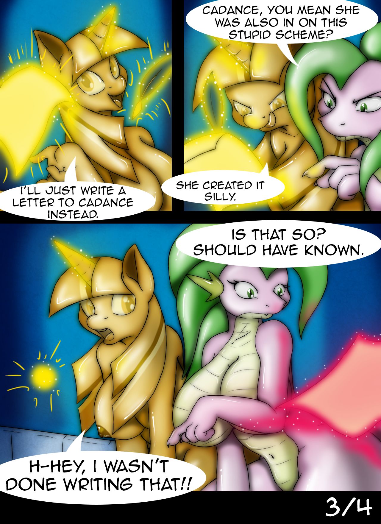 Temptation Part 4.5 - Golden Temptation: Rewind page 3 full
