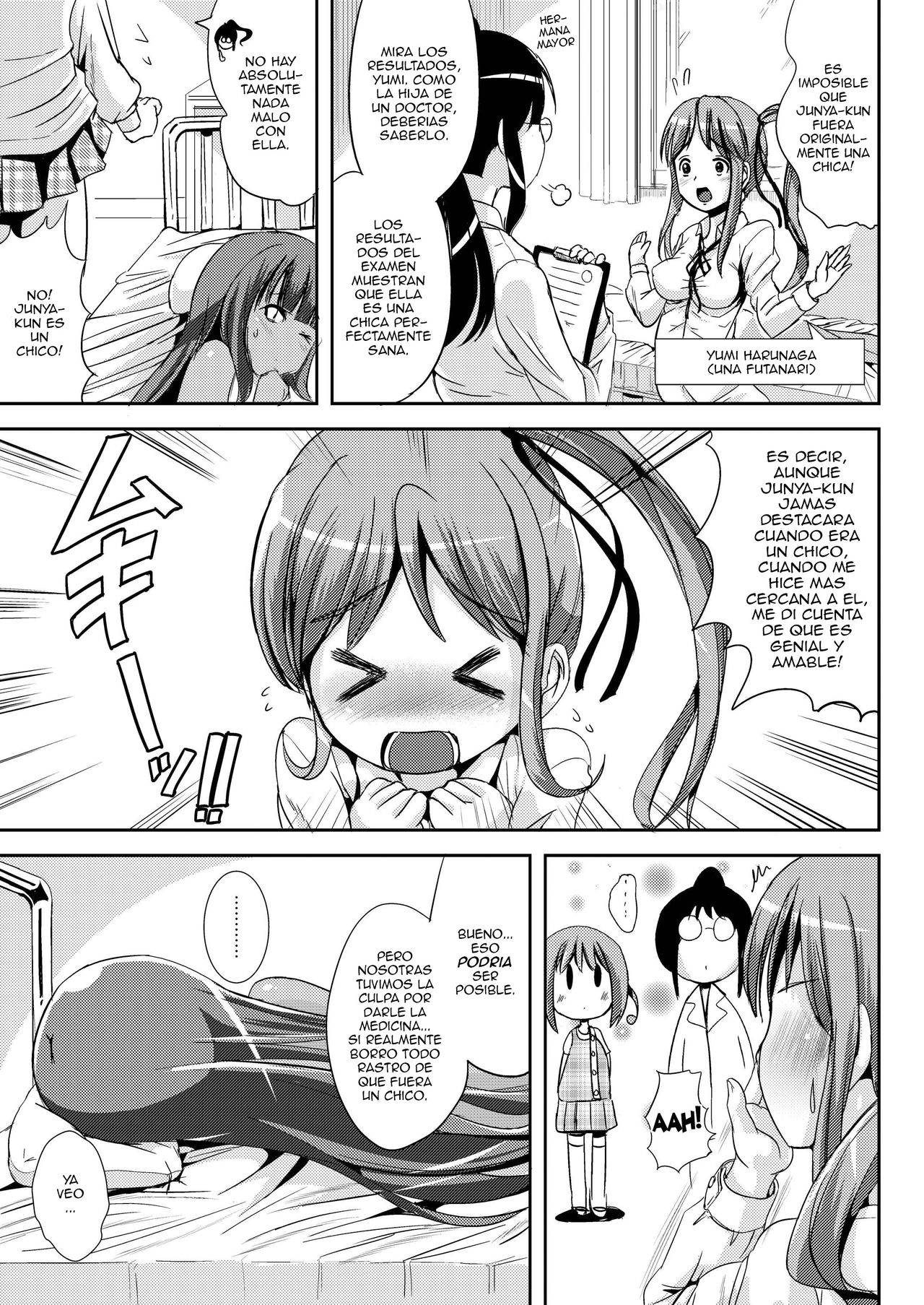 Asa Onna na Ore to Futanarikko Ojousama 3 LIVE A LIVE page 5 full