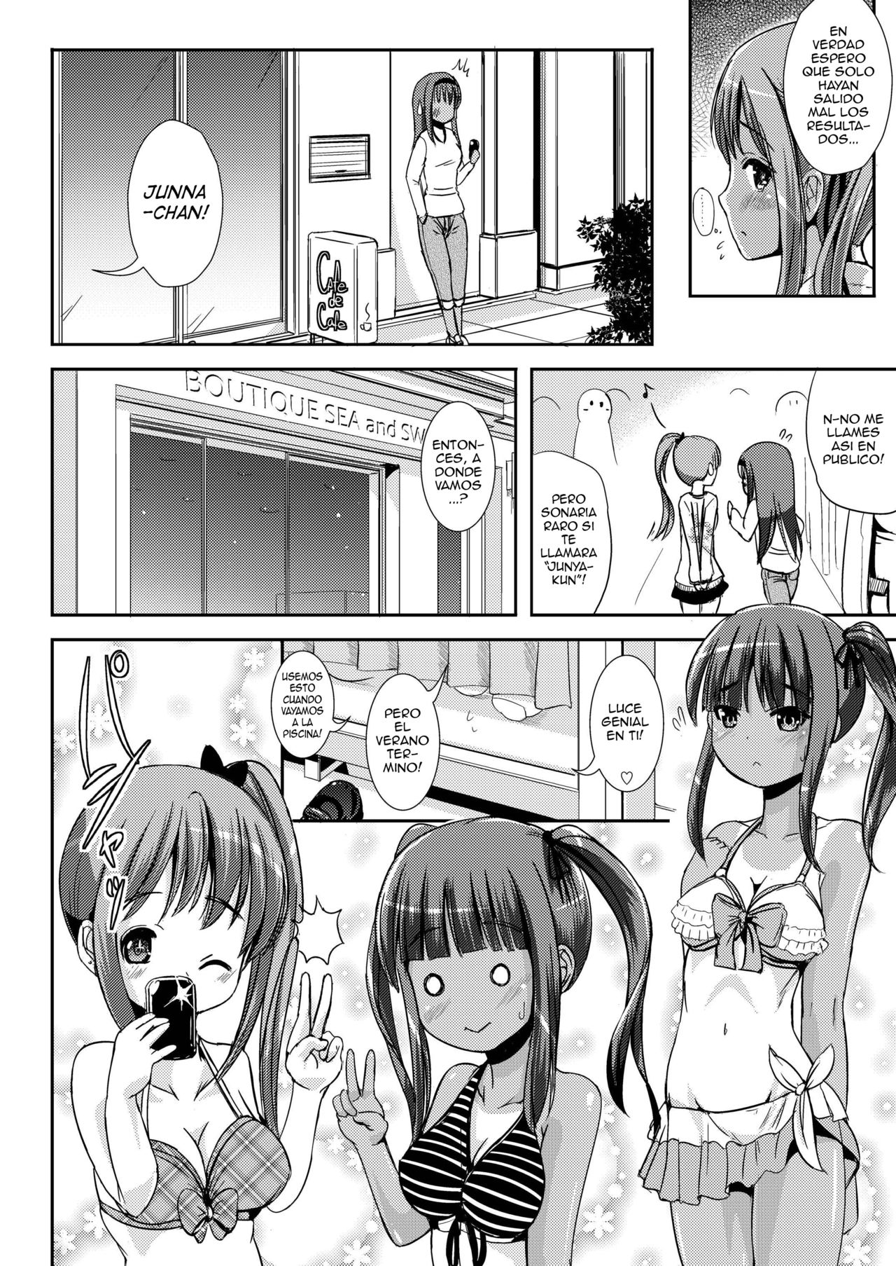Asa Onna na Ore to Futanarikko Ojousama 3 LIVE A LIVE page 6 full