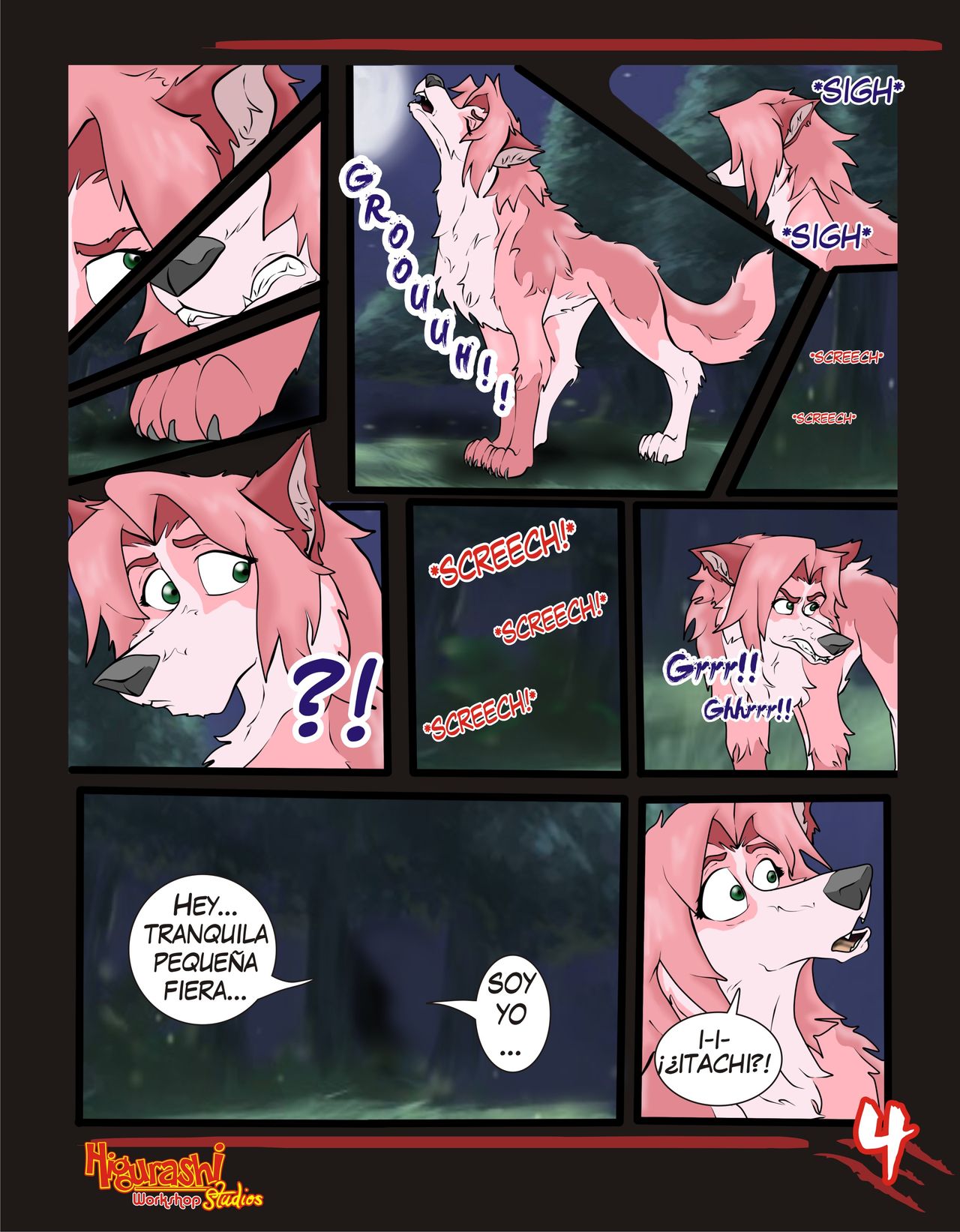 Wolf's Love page 5 full
