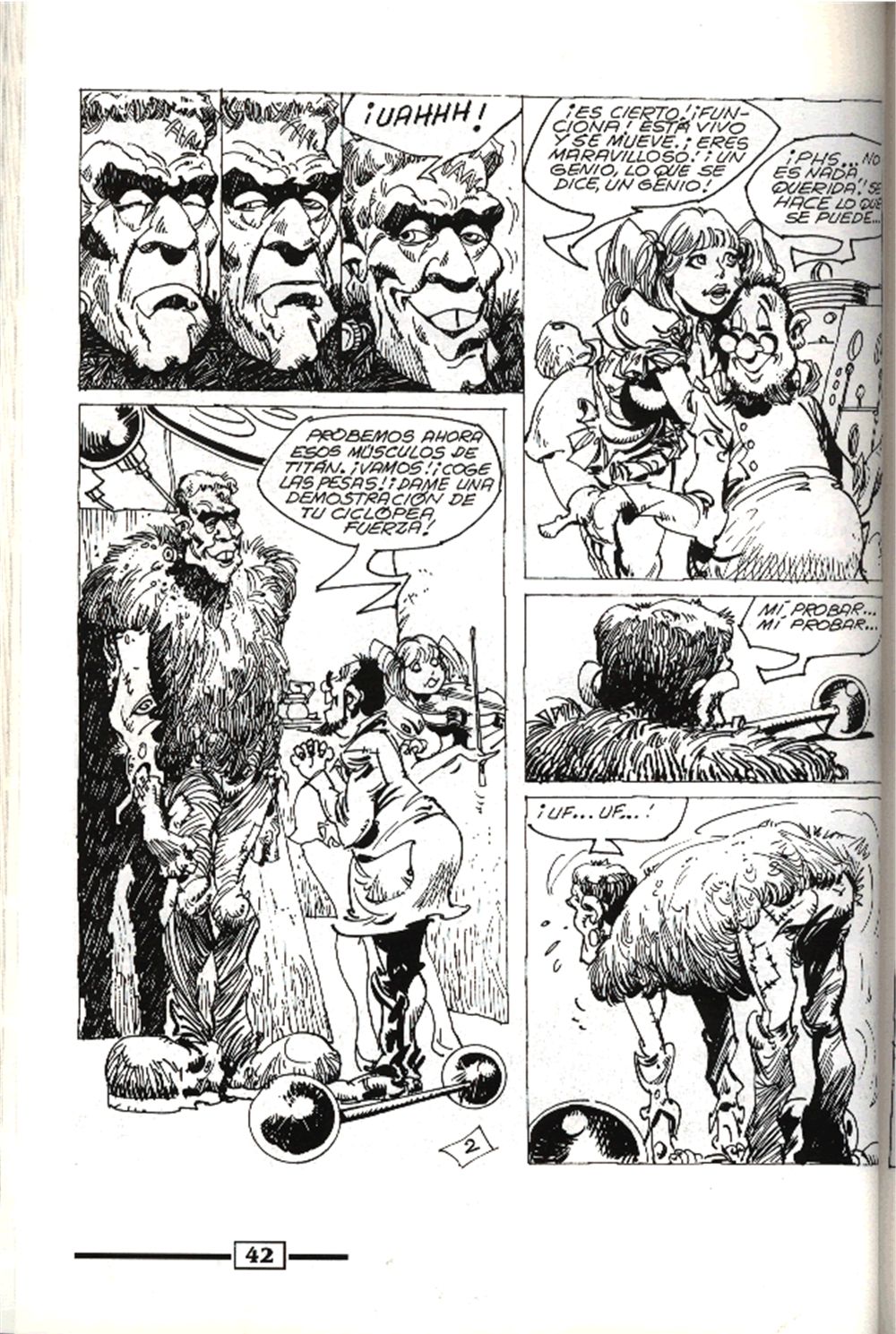 Las noches de Frankestein y ¿Quién le teme al hombre lobo? page 4 full