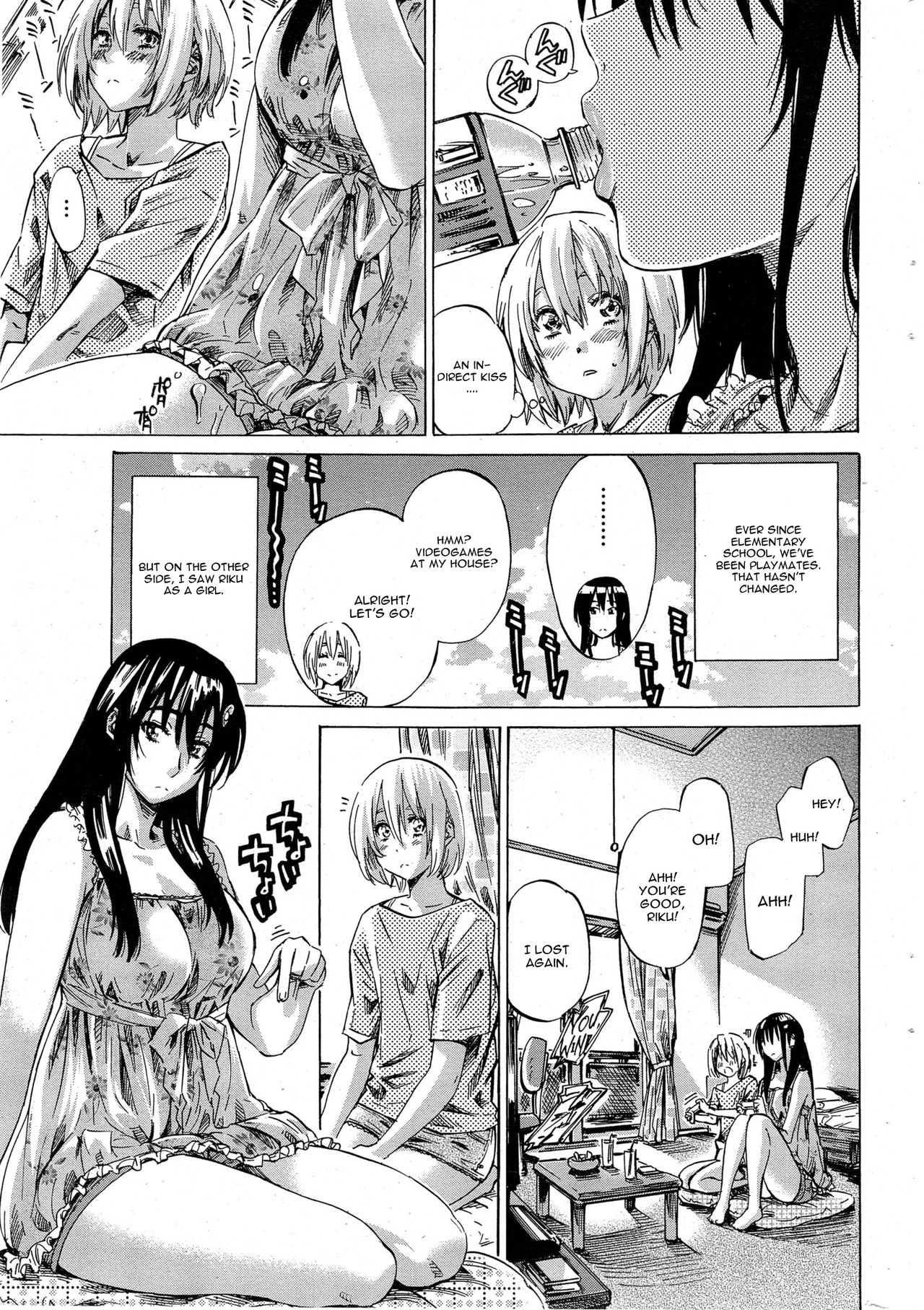 Yuri Zuki Kanojo wa Yuri Kanojo ga Dekinai Ch. 4 page 5 full