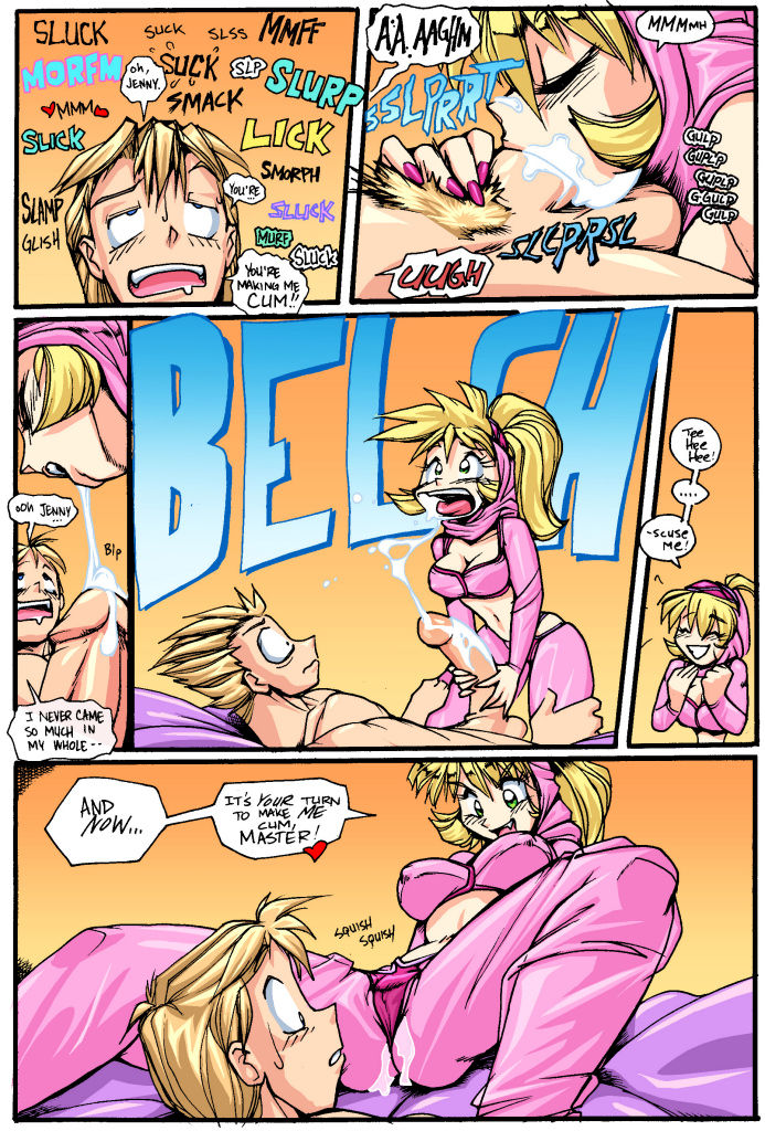 I Wet dream of Jenny - Color and Line art page 3 full