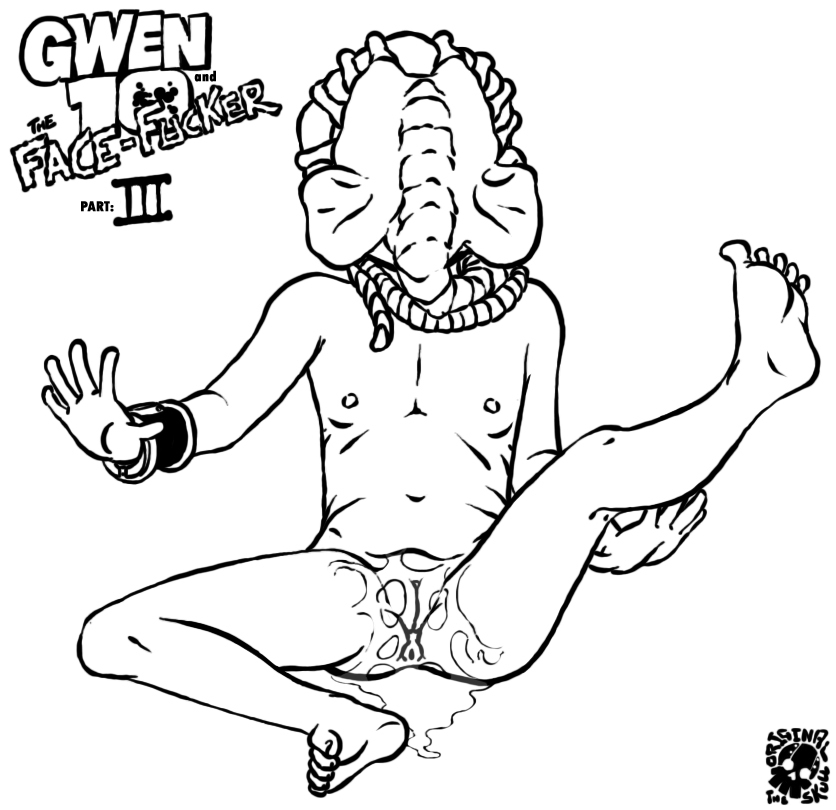 Gwen 10 and The Face Fucker page 5 full