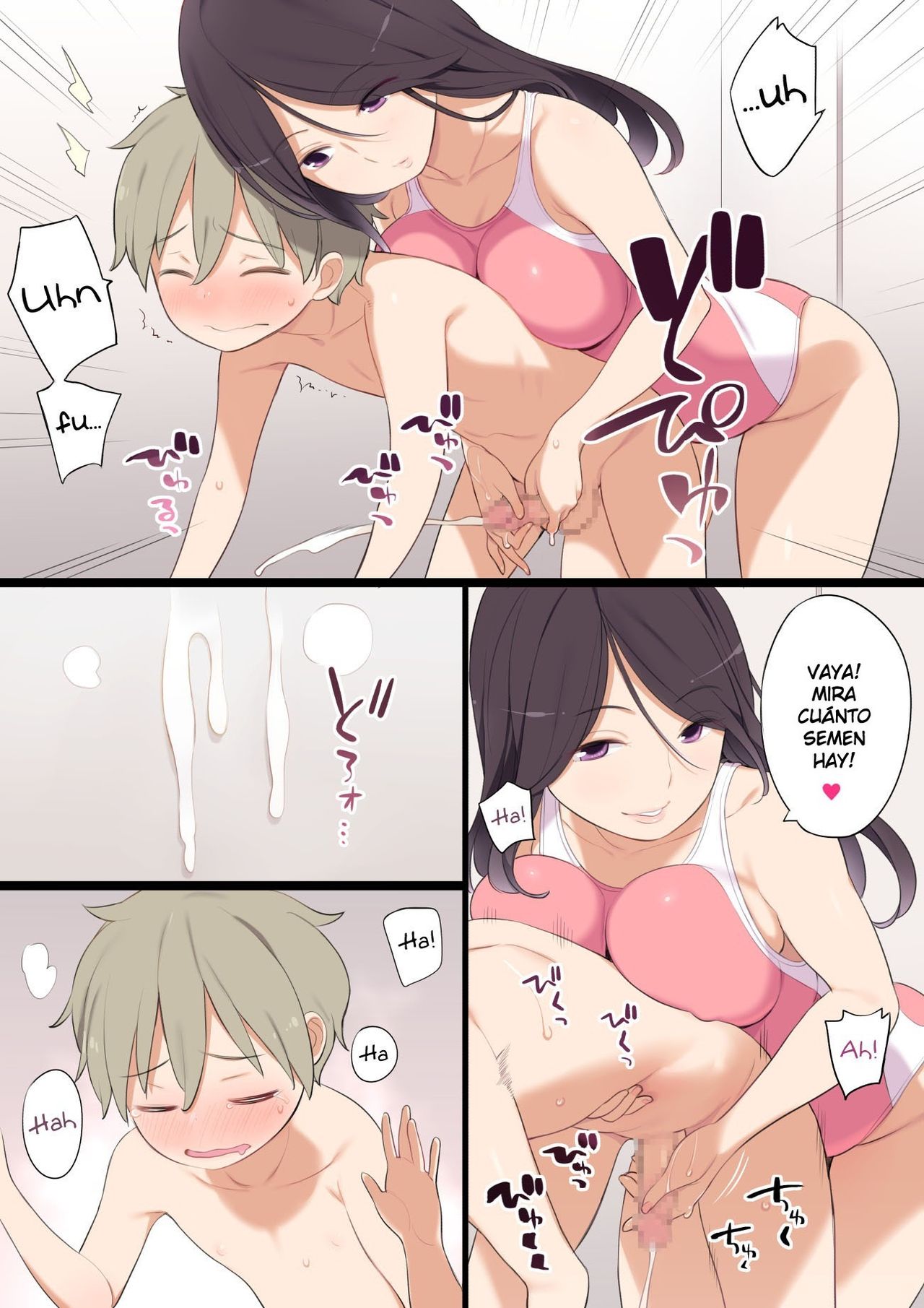 Pool de Deatta Oneesan to Ecchi na Kankei ni Nacchau Ohanashi | La Historia de como Tuve una Relación Adulta con la Mujer que Conocí en la Piscina page 10 full