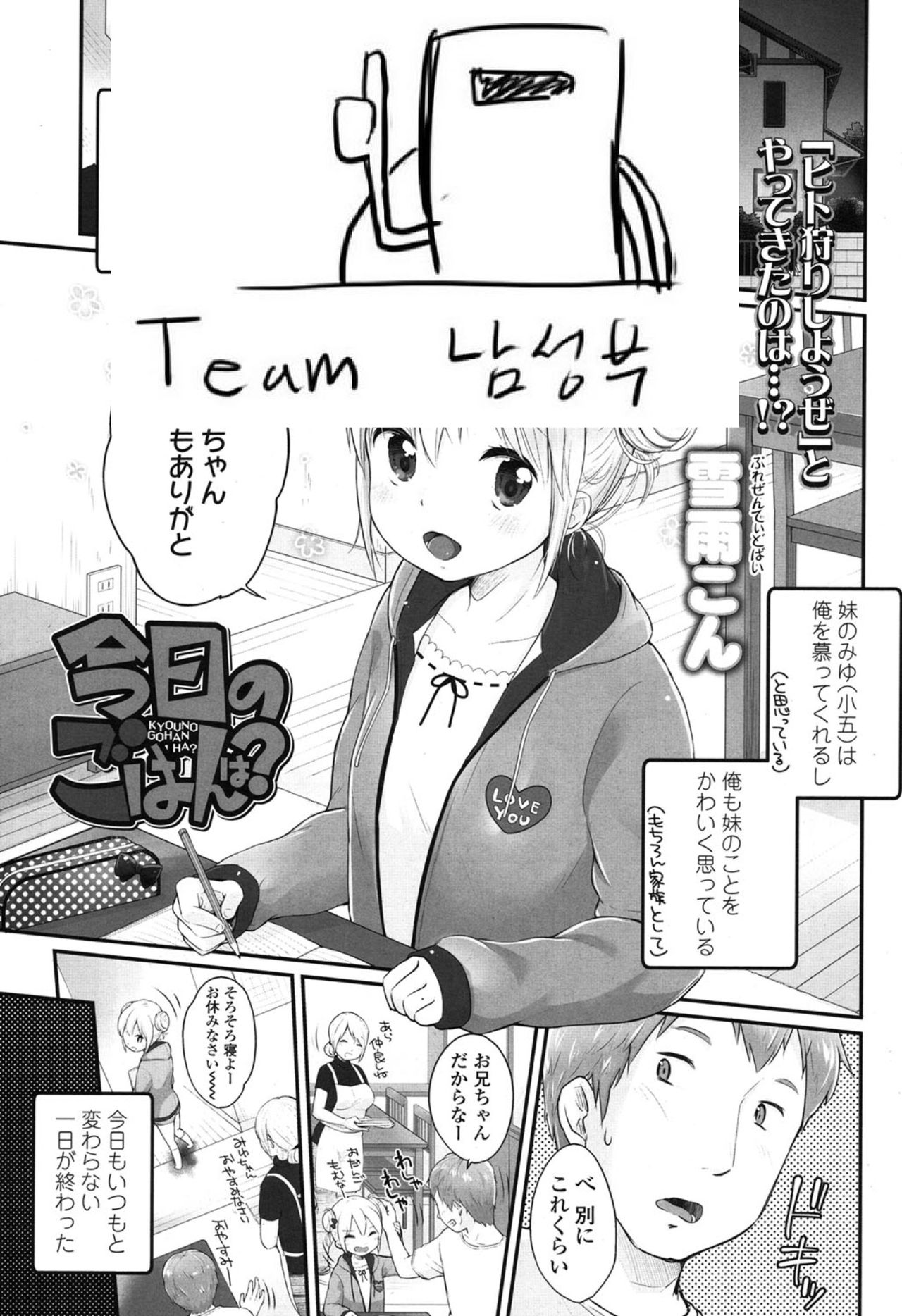 Kyou no Gohan wa? page 1 full