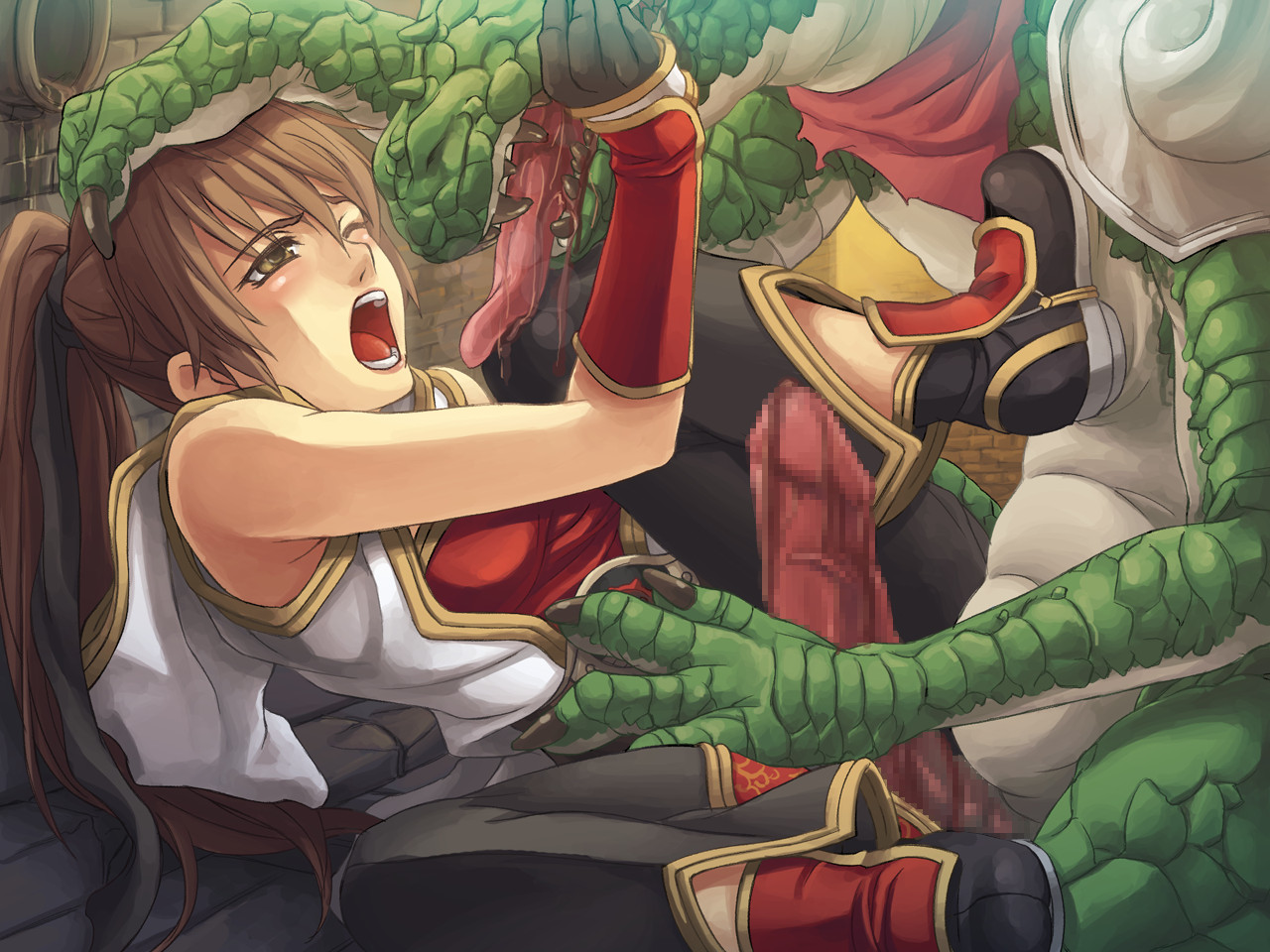 Lizardmen and Dragons attacking humans page 2 full