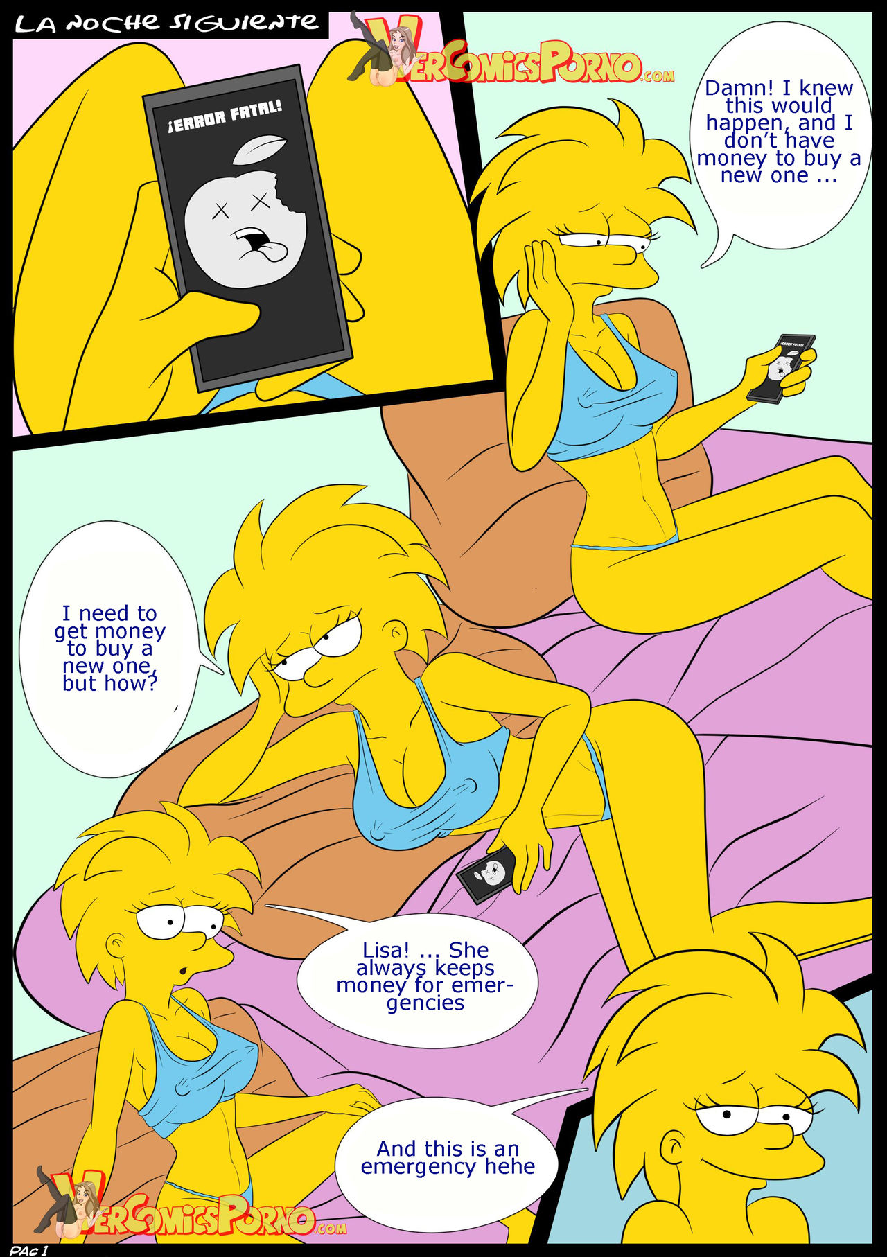 Los Simpsons: Viejas Costumbres 2: La Seduccion page 2 full