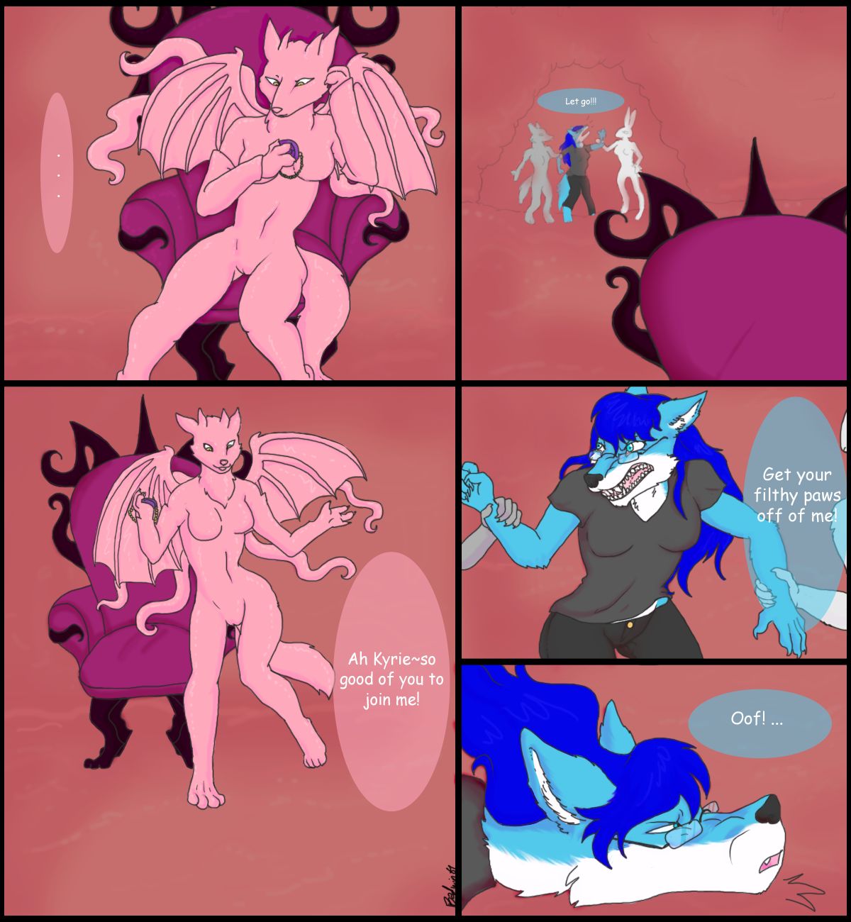 The Queen's Lair page 1 full