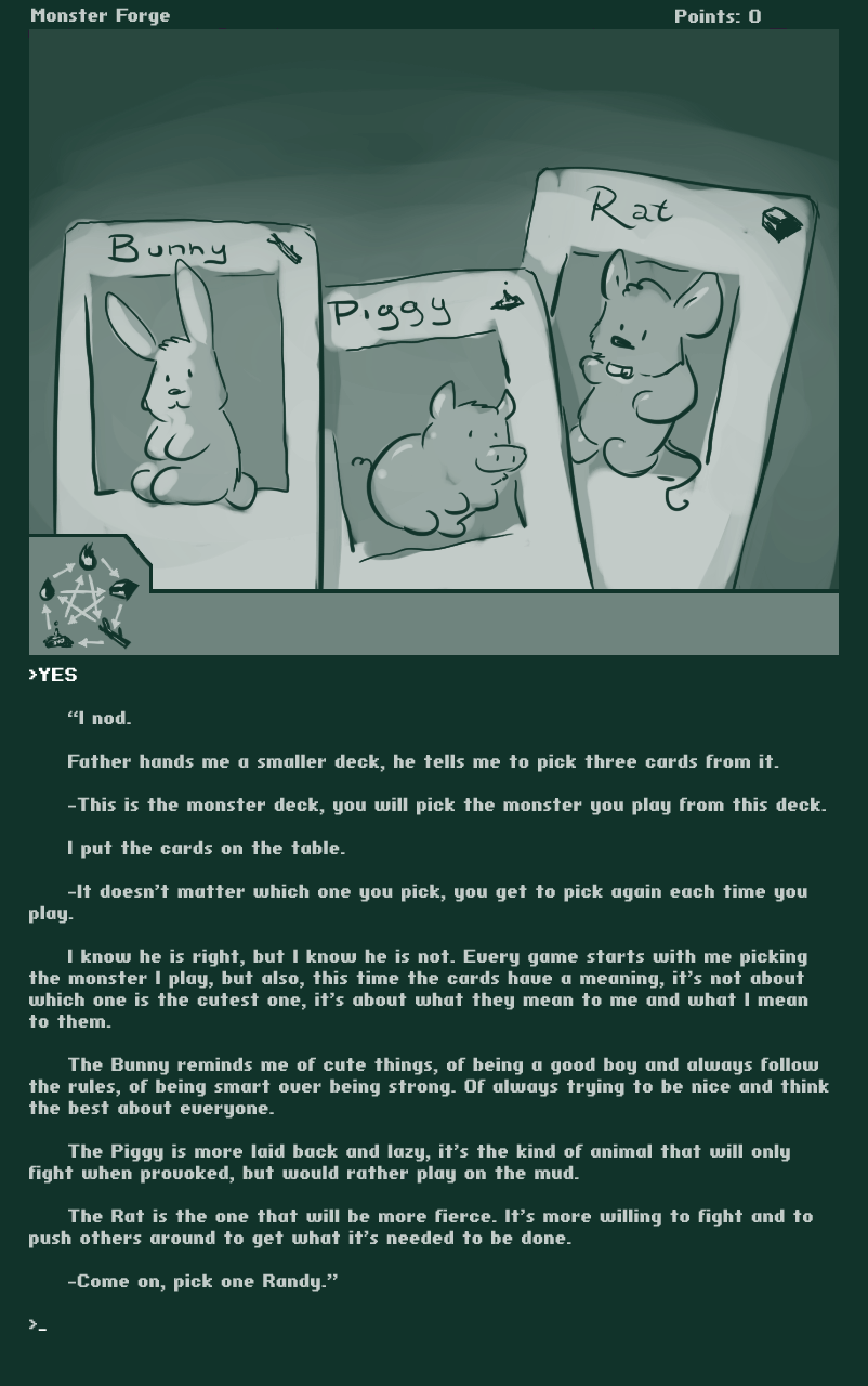 Caesarcub - Interactive Fiction - Monster Forge page 3 full