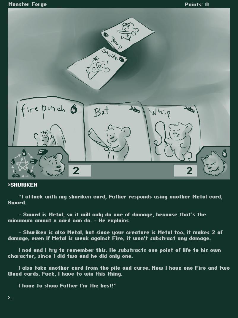 Caesarcub - Interactive Fiction - Monster Forge page 6 full