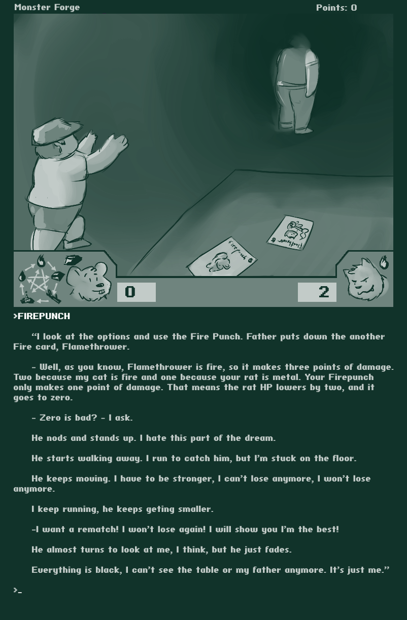 Caesarcub - Interactive Fiction - Monster Forge page 7 full