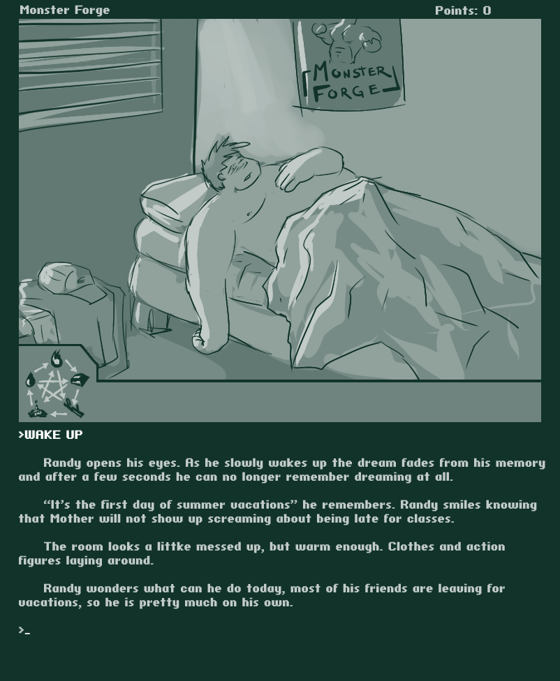 Caesarcub - Interactive Fiction - Monster Forge page 8 full