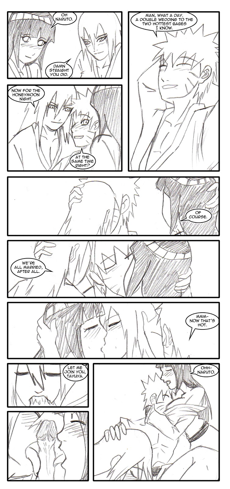 Naruhinatayu Honeymoon Night page 1 full