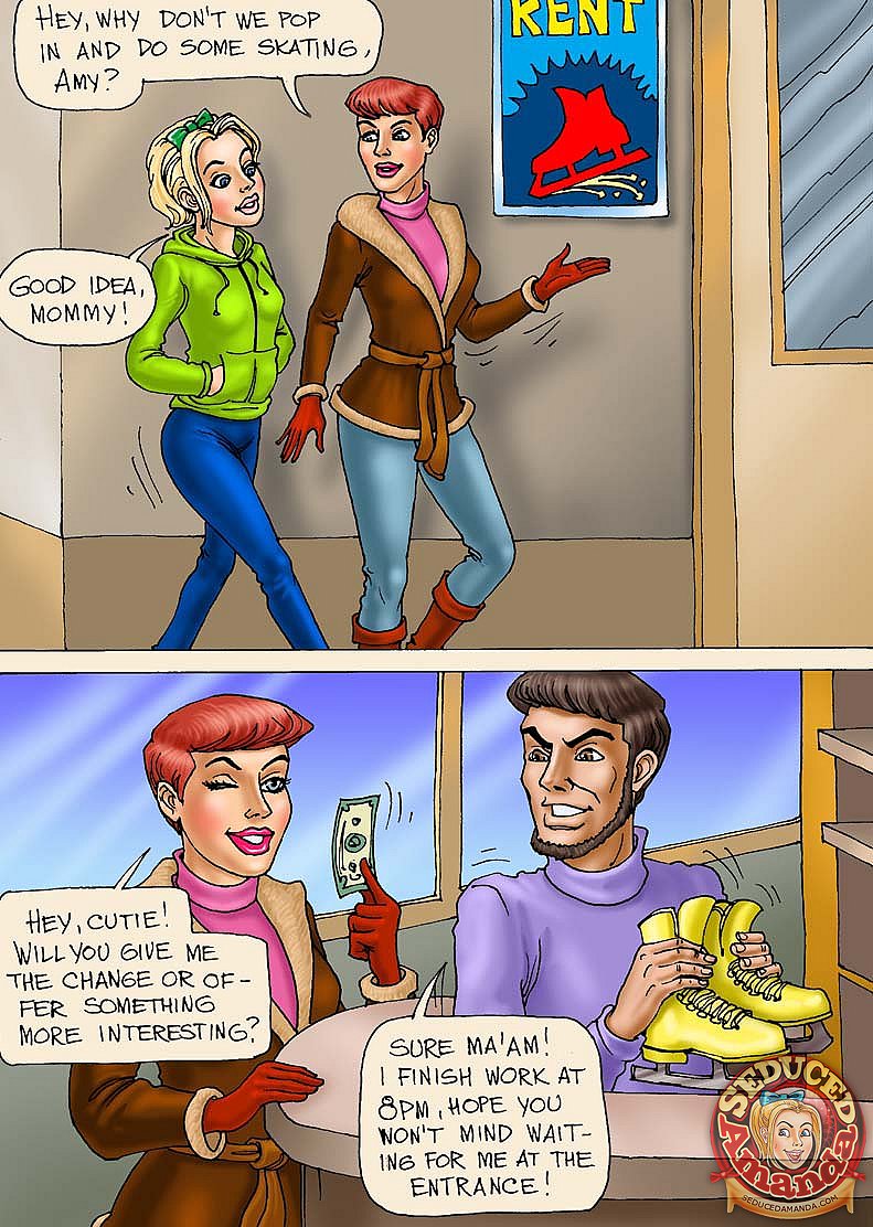 Seduced Amanda - Sexy Skateting page 1 full