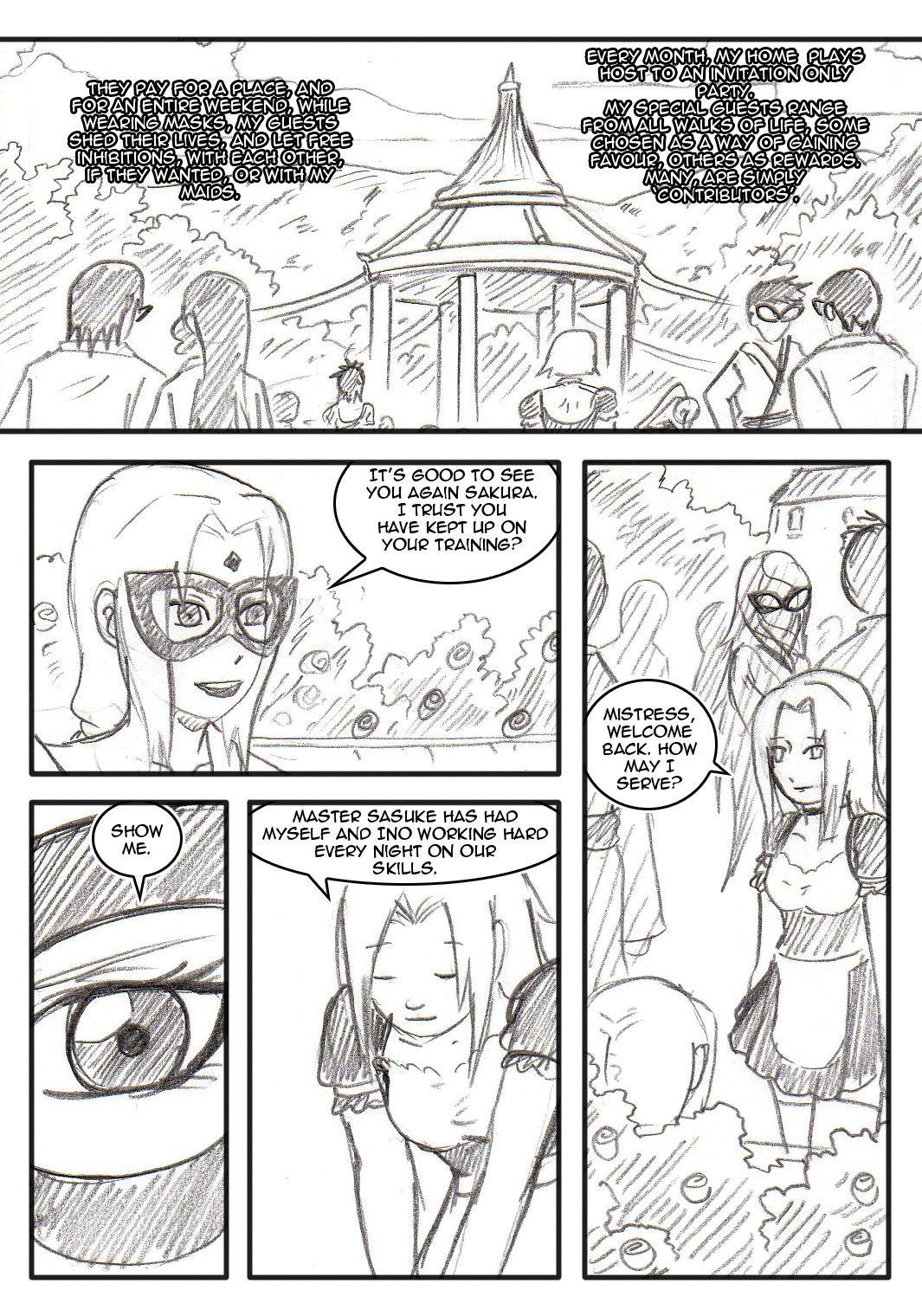 The Maids Graduation page 4 full