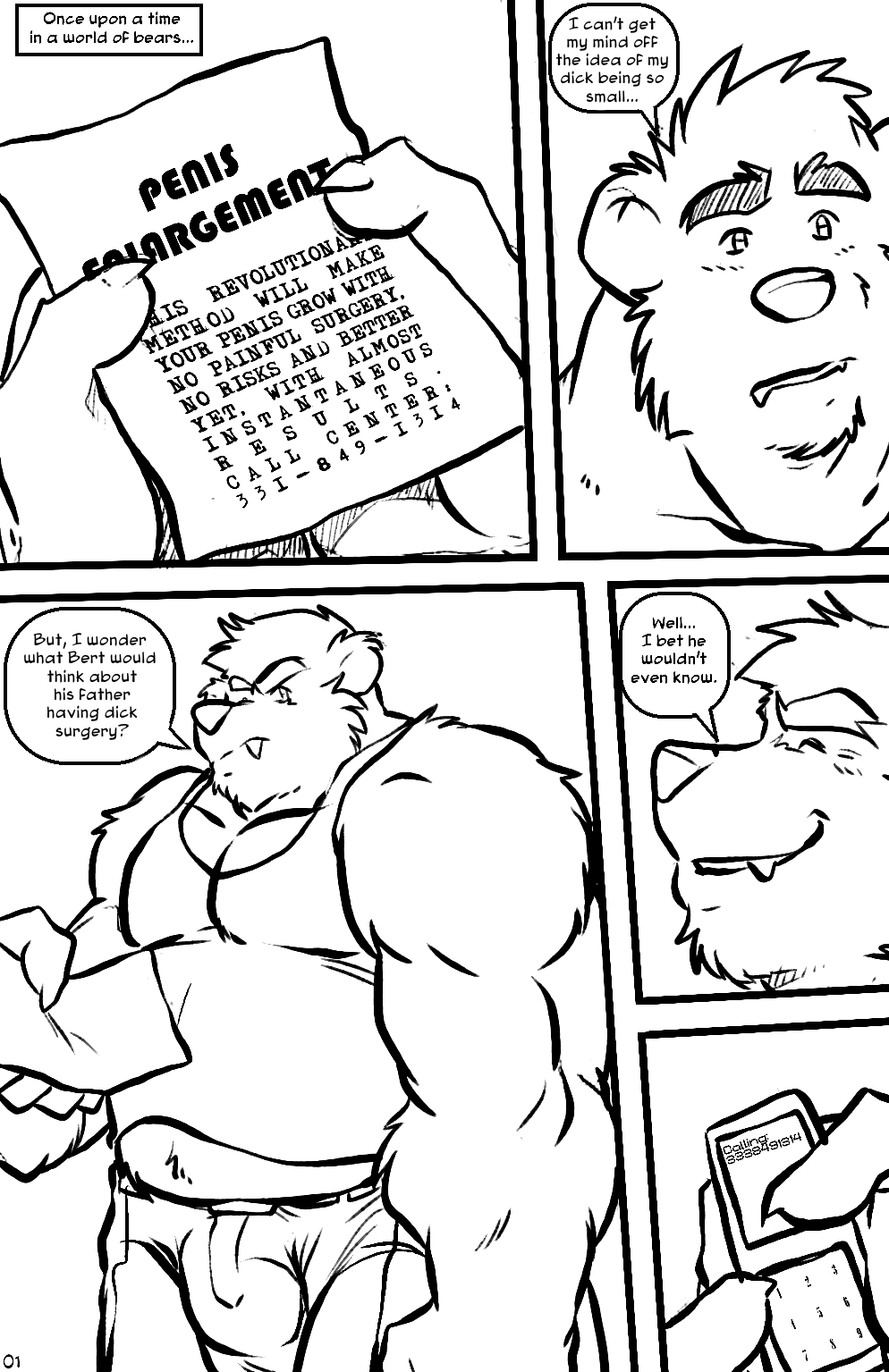 Mark Wulfgar - Kuma Senshi no Bokki 01 page 2 full