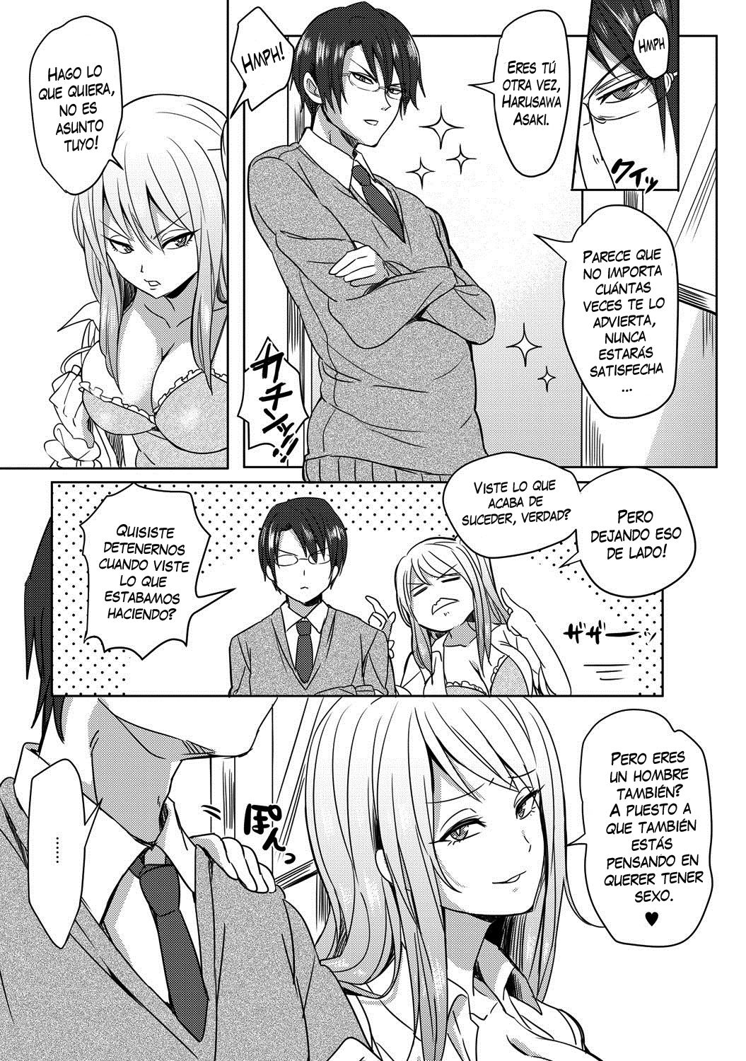 Bitch-chan vs. Megane-kun page 3 full