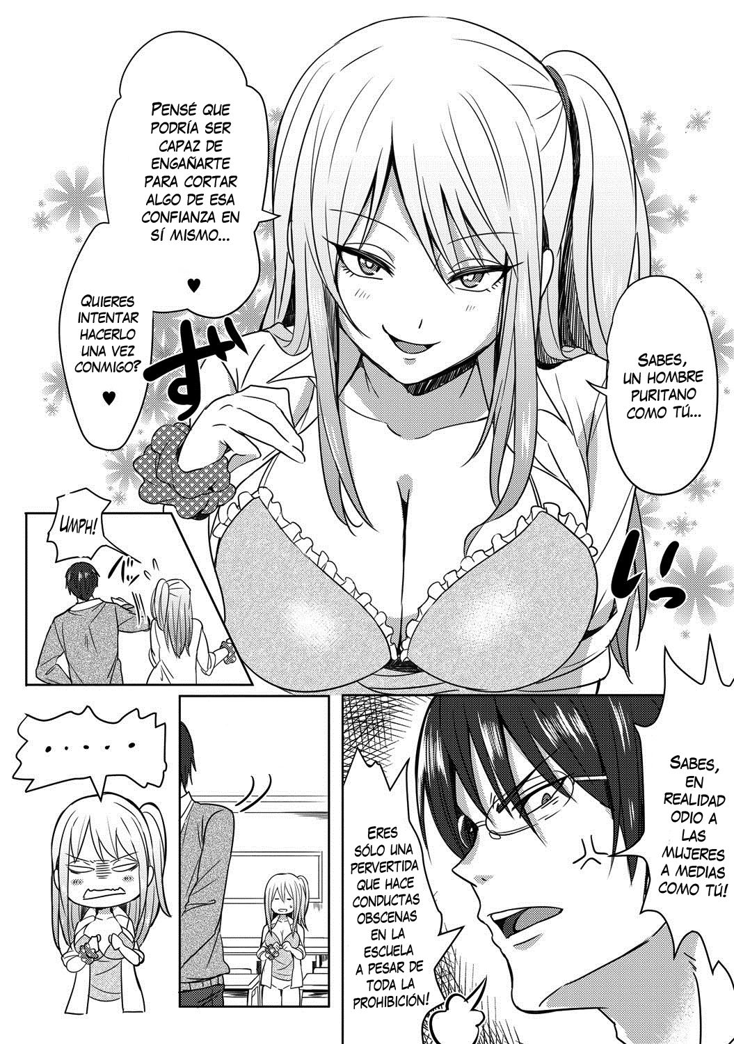 Bitch-chan vs. Megane-kun page 4 full