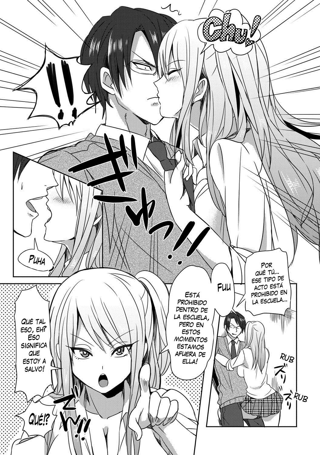 Bitch-chan vs. Megane-kun page 8 full