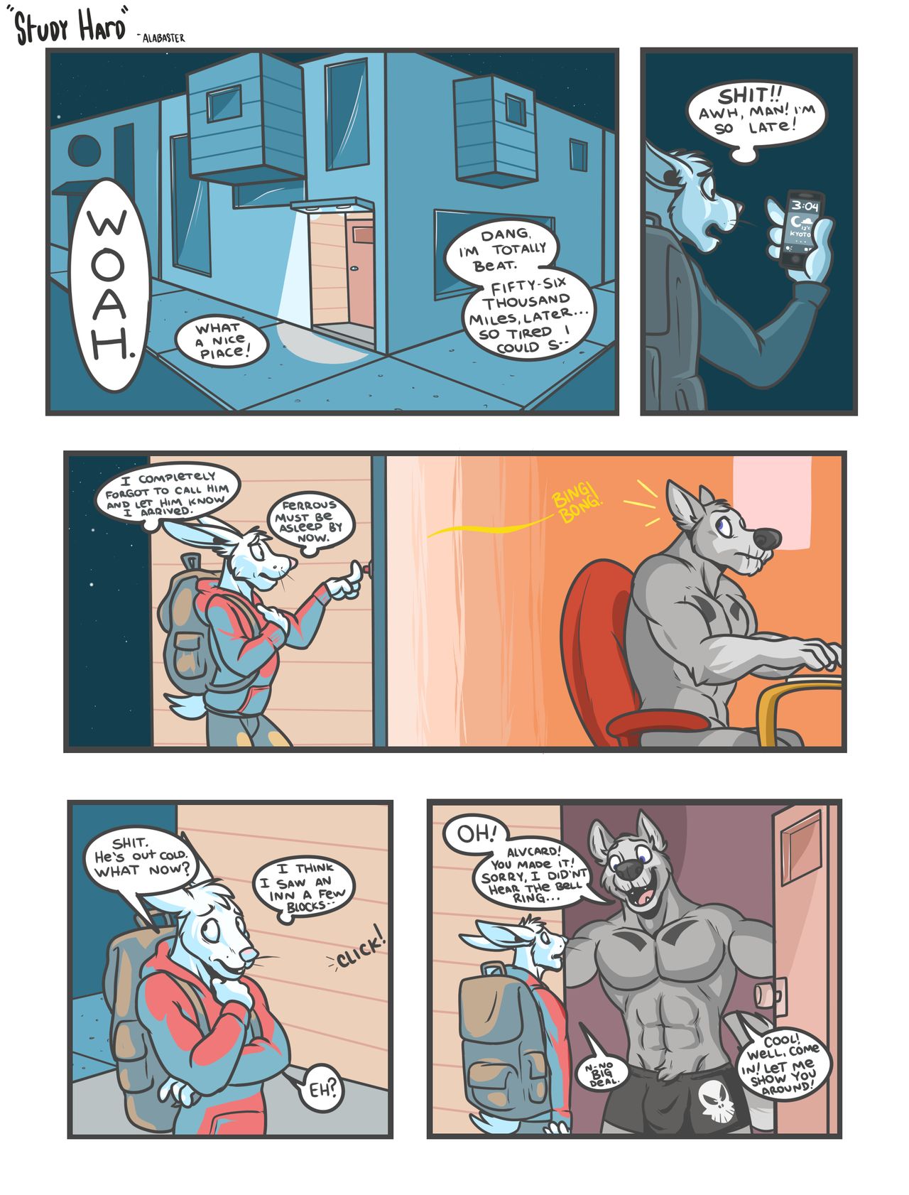 Study Hard page 1 full