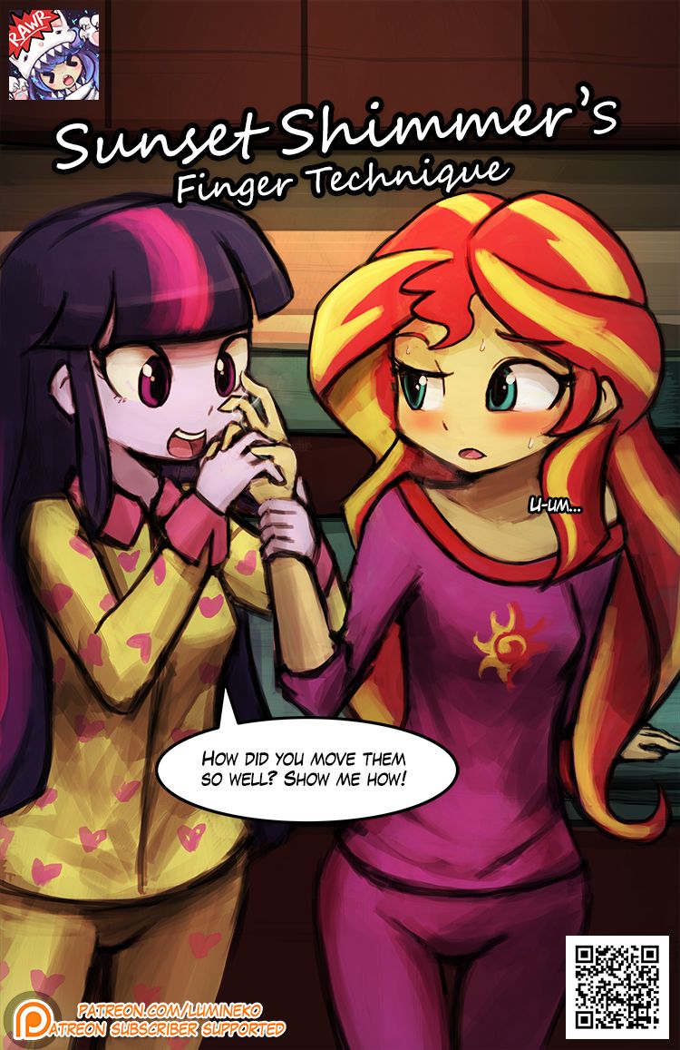 Sunset Shimmer's Finger Technique page 1 full