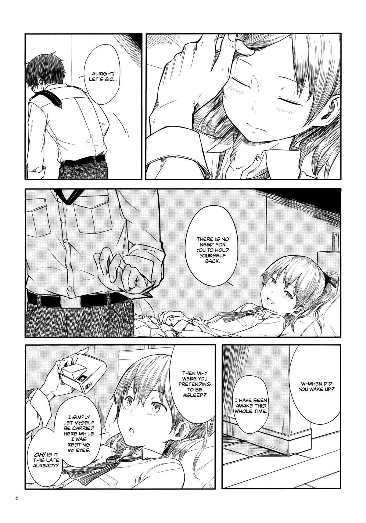 Kyou no Haru wa Hiru ni Okoku - Good Afternoon my Admiral page 5 full