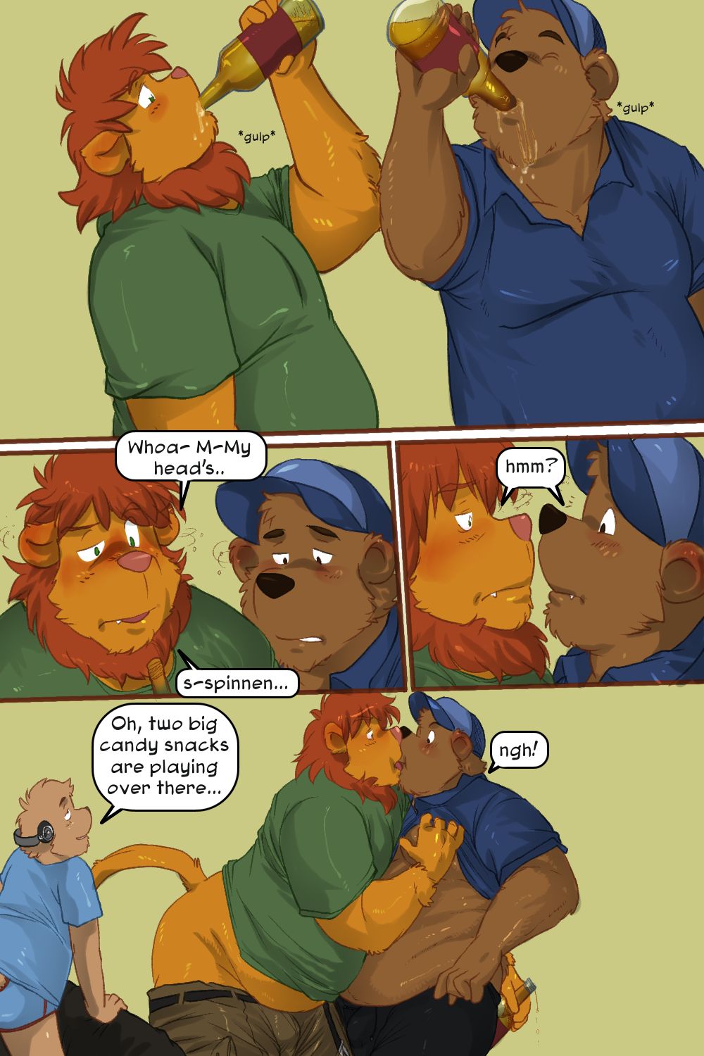 Mark Wulfgar - Babysitting page 4 full