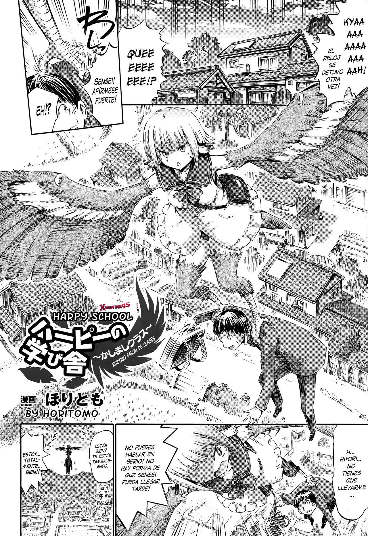 Harpy no Manabiya ~Kashimashi Class~ | Escuela de Arpías ~Clase Ruidosa~ page 2 full