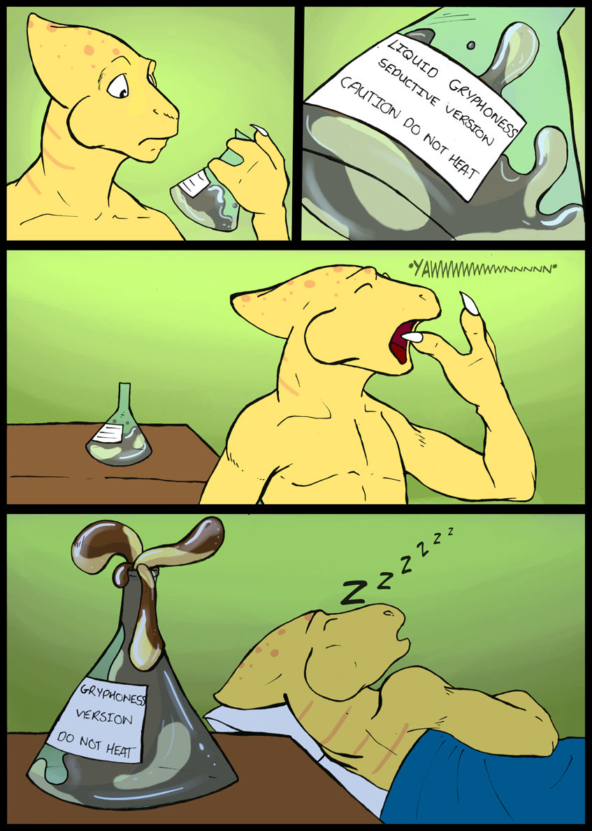Gooey Gryphoness page 1 full